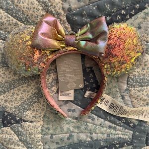 Disney Parks Earidescent Minnie Ears